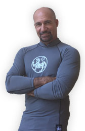 White Tiger Water Fitness Tops - SPF 50 Grey White Tiger Water Fitness Tops - SPF 50 Grey